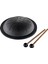 6" Tongue Drum C Majör Çelik Davul, Meditasyon & Yoga Için Tokmak & Çanta 1