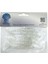 Discovery 9cm 4gr R01 Silikon Balık Yem Şeffaf-Beyaz Simli 6ADT 2