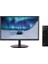24" Profesyonel LED Monitör | Hdmı VGA USB Rca Hoparlörlü Kumanda 5ms Duvara Montaj OT24R 1