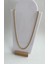 Burgo Model Gold Çelik Kolye 60 cm 1