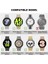 Galaxy Watch 7 / 6 / 5 / 4 Fe 40MM 44MM – Watch 6 Classic 43MM 47MM – Watch 5 Pro 45MM Uyumlu Paslanmaz Çelik Metal Kordon (20MM) 6