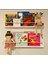 2X30 Cmmdf Montessorie Çocuk Odası Eğitici Kitaplık Raf, Baharat Rafı, Banyo Organizer, Mutfak Organizer 2