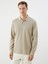 Lcwaıkıkı Classic Polo Yaka Uzun Kollu Erkek Sweatshirt (W5) 2