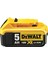 DCB184-XJ 18 V 5.0 Ah Li-Ion Batarya Xr Slide 2025 Üretim Pack By Dewalt 3