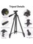 iPhone 11 Uyumlu NP-3180S 129 cm Tripod Bluetooth Kumandalı Profesyonel Tripod 3