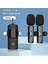 2'li Kablosuz 3in1 Yaka Mikrofonu Type-C Lighting 3.5mm Jack Uyumlu 2