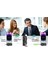 Lenovo Tab M11 TB330FU Uyumlu Ikili Kablosuz Yaka Mikrofonu 3.5mm Aux 3