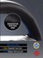 Smart Forfour Özel Süper Deri Direksiyon Kılıfı, Mavi Şeritli Spor Dikiş 2