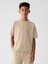 Erkek Çocuk Bej Jersey T-Shirt 1