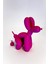 Tatlı Balon Oturan Köpek 16 cm Pembe 1