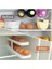2 Katlı Otomatik Buzdolabı Yumurta Standı Yumurtalık Rafı Saklama Kabı Buzdolabı Organizer 2