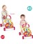 Piyanolu 4in1 Turkuaz Bebek Yürüteci (Pembe Renk) 1