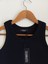 Clemantıs Kadın Kaşkorse Kumaş Askılı Crop Bluz Düz Renk 3
