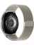 Samsung Galaxy Watch 4 5 6 7 Seri 40 42 43 44 46 47MM Uyumlu Manyetik Milanese Loop Metal Kordon 2