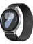 Samsung Galaxy Watch 4 5 6 7 Seri 40 42 43 44 46 47MM Uyumlu Manyetik Milanese Loop Metal Kordon 1