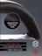 Opel Mokka Özel Süper Deri Direksiyon Kılıfı, Dikmeli Kırmızı Spor Dikişli 1