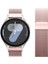 Samsung Galaxy Watch 4 5 6 7 Seri 40 42 43 44 46 47MM Uyumlu Manyetik Milanese Loop Metal Kordon 3