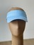 %100 Pamuk Sporcu Koşu Tenis Vizör Şapka Arka Kısmı Ayarlanabilir Unisex Vizör Şapka 2