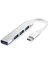 Type-C Hub 4*usb Beyaz HDX7032 1