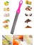 Qnykitchen Pratik Uzun Renkli Saplı Limon Peynir Rendeleme (1ADET) 1