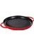 Grill Pans Çift Kulplu Döküm Izgara Tava, Kırmızı 1