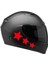 Tek Renk Üçlü Yıldız (triple Star Helmet Stickers) Kask Sticker Etiket Modeli 2 1