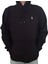 Erkek Kapüşonlu Bağcıklı Kanguru Cepli Siyah Sweatshirt Esk-Plb 2