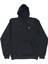 Erkek Kapüşonlu Bağcıklı Kanguru Cepli Siyah Sweatshirt Esk-Plb 7