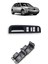 Vw Volkswagen Golf 4 Mk4 1998-2004 Uyumlu Sol Ön Dörtlü Cam Açma Düğmesi ve Çerçevesi Siyah 1