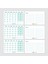 Yeşil Renkli Aylık Planlama 2025 Takvim, 2025 Masa Takvimi, Green Color Monthly Planner Calendar 4