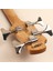 Bas Gitar Actıon, Double Cutaway, Open Pore Siyah, 4