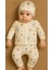 Bebek Pijama Takımı Şapkalı Uçan Balon Desenli Alt Üst %100 Pamuklu Organik Kumaş 0-1 Yaş 1