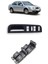 Vw Volkswagen Bora 1999-2005 Uyumlu Sol Ön Dörtlü Cam Düğme Yuvası Çerçevesi Siyah 3B1867171E 1