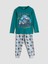 Bisiklet Yaka Erkek Çocuk Pijama Takımı (W5) 1