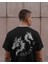 Caglısa Özel Tasarım Dragon Baskılı Oversize / Regular Tshirt - Pamuk Tişört - Kadın/Erkek Tişört 1