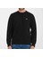 Bisiklet Yaka Siyah Sweatshırt 2