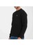 Bisiklet Yaka Siyah Sweatshırt 4