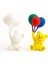 Boyanabilir 3D Ayıcık Seti | 10 cm 3D Baskı Figür + 2 Fırça + 6’lı 3m Akrilik Boya 2