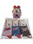 Kız Çocuk Mini Mouse Anime Figürlü Çanta Model Vip 3 Renk Model Çorap 4 Lü Set 3