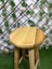 Naturel Ahşap Bar Taburesi -Gürgen Tabure-Masif Tabure (70 cm ) 3