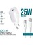 Phixi Ultimate UPD4125T 25W Pd Girişli Type-C Hızlı Şarj Cihazı 2
