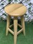 Naturel Ahşap Bar Taburesi-Gürgen Tabure-Masif Tabure( 60 cm ) 1