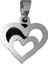 925 Ayar gümüş kolye kalp SM7450 2
