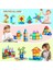 Magnescape Magnetic Tiles Mıknatıslı 3D Yapı Oyuncağı Seti - 54 Parça 3
