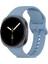 Samsung Galaxy Watch 8 40MM / 44MM / 46MM Classic Uyumlu Ip Işleme Detaylı Silikon Kordon 1