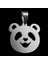 925 Ayar gümüş kolye panda SM7734 1