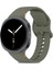 Samsung Galaxy Watch 8 40MM / 44MM / 46MM Classic Uyumlu Ip Işleme Detaylı Silikon Kordon 1