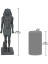 Toscano Mısır Tanrısı Osiris Heykeli Gibi Antinous 3