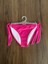 3 Renk 1 Paket Pembe-Kırmızı-Açık Mavi Kalın Ip Bağcıklı Bikini Altı 2