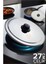 Turk 27 cm Kızartma Tavası Kapağı Çelik Żelazny Design - VSR2081-9928 1